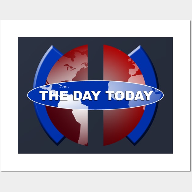 The Day Today Logo Wall Art by Meta Cortex